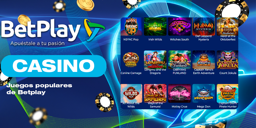 Muchos juegos de casino de BetPlay para Colombia