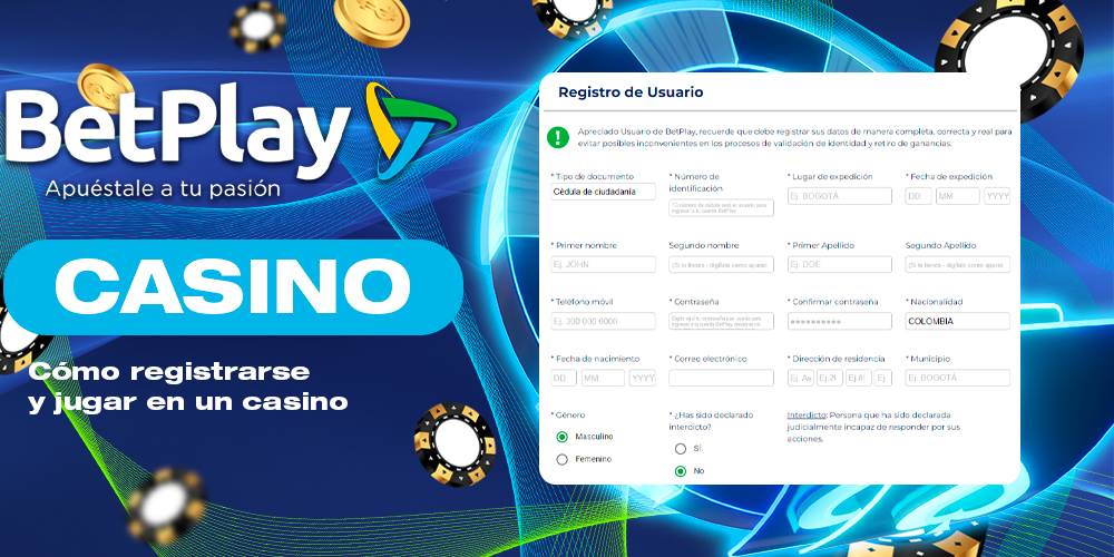 Cómo apostar y jugar a juegos de casino en el sitio web de BetPlay