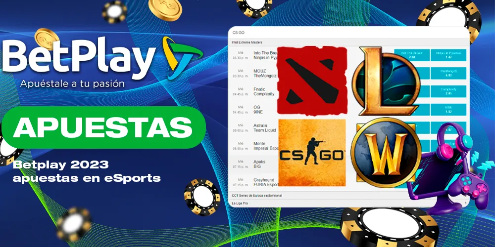 Apuestas en eventos ciberdeportivos