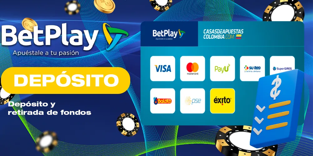 Métodos de depósito y retirada de fondos