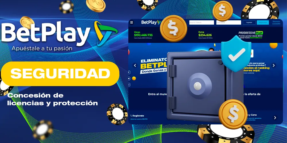 Seguridad de los jugadores colombianos en el sitio BetPlay