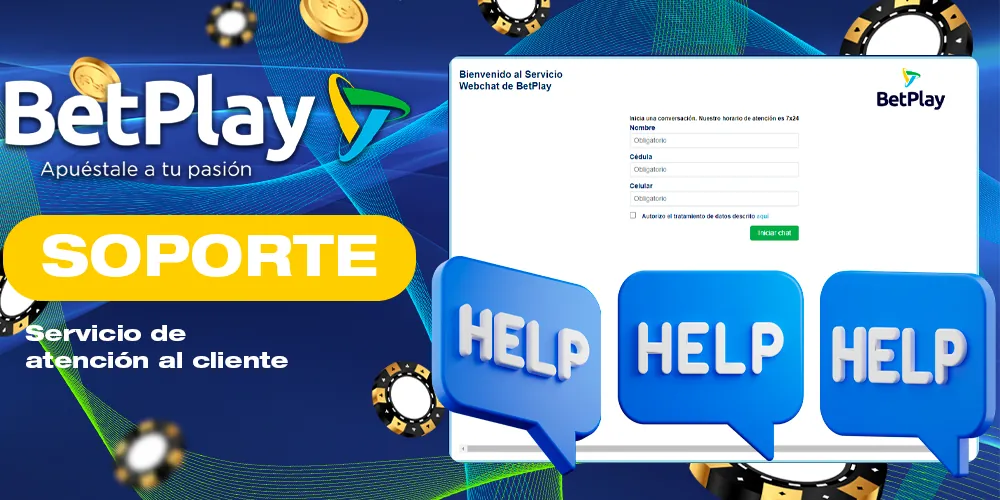 Soporte técnico 24/7 para jugadores colombianos